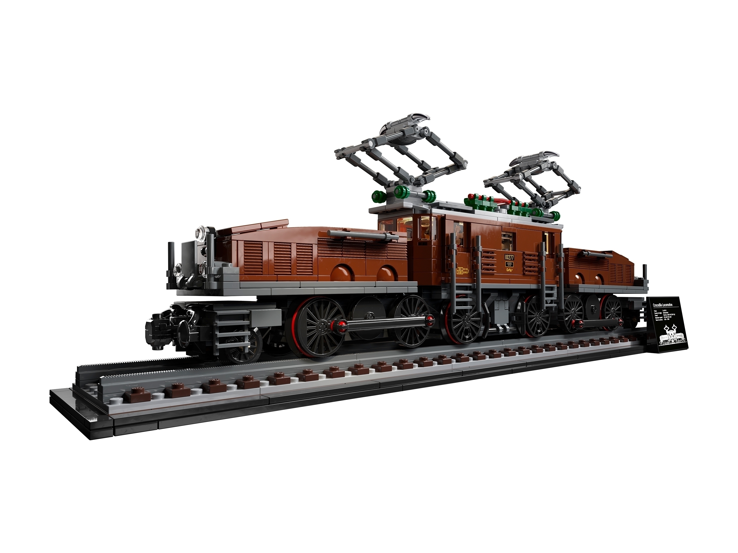 Конструктор LEGO Crocodile Locomotive (10277) Фото 3