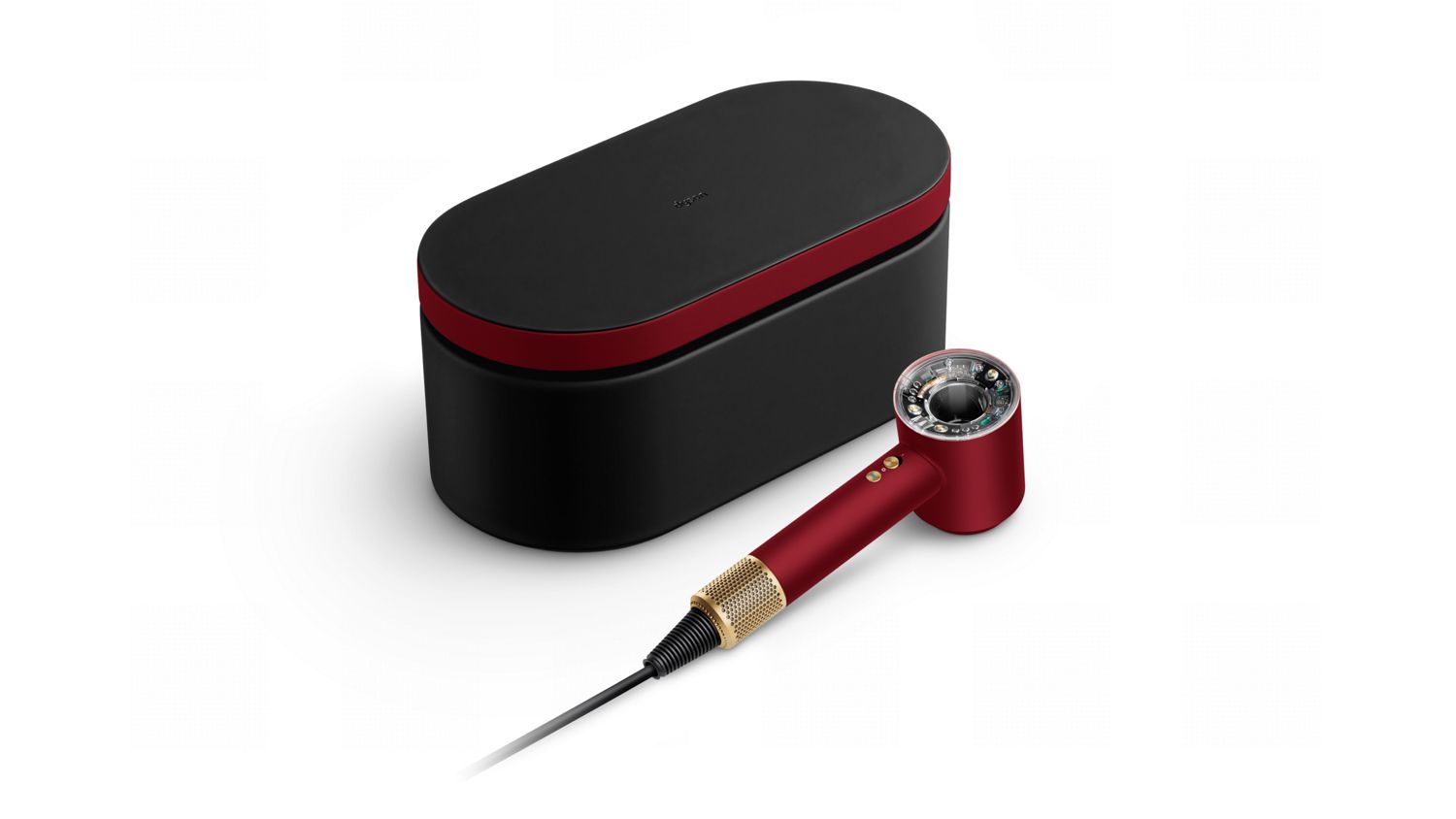 Фен Dyson Supersonic HD16 Nural, Red Velvet/Gold Фото 1
