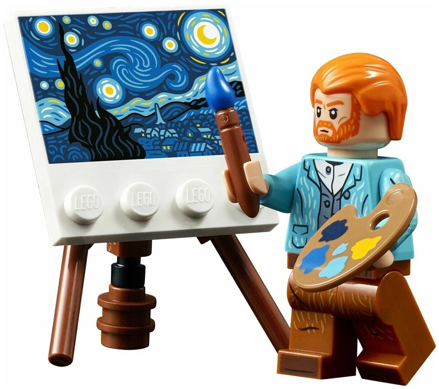 Конструктор LEGO Ideas 21333: Vincent van Gogh - The Starry Night Фото 3