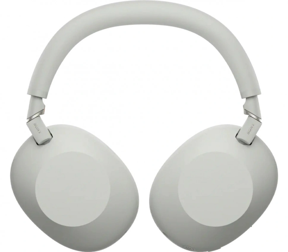 Беспроводные наушники Sony WH-1000XM6, серебристый Фото 3