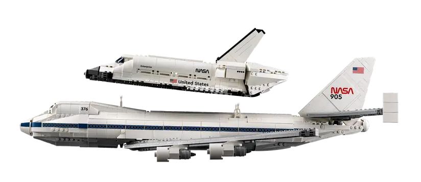 Конструктор LEGO Icons 10360 Самолет-носитель и Шаттл Фото 2