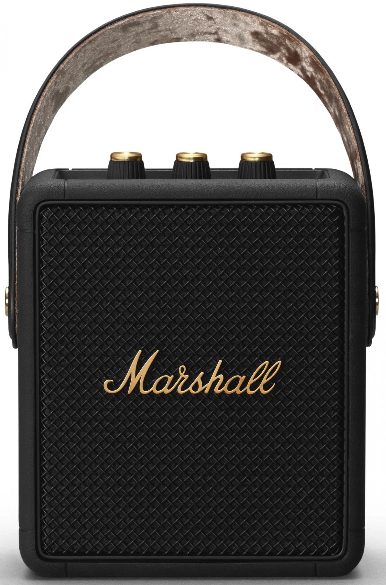 Портативная акустика Marshall Stockwell II, 20 Вт, black and brass Фото 0