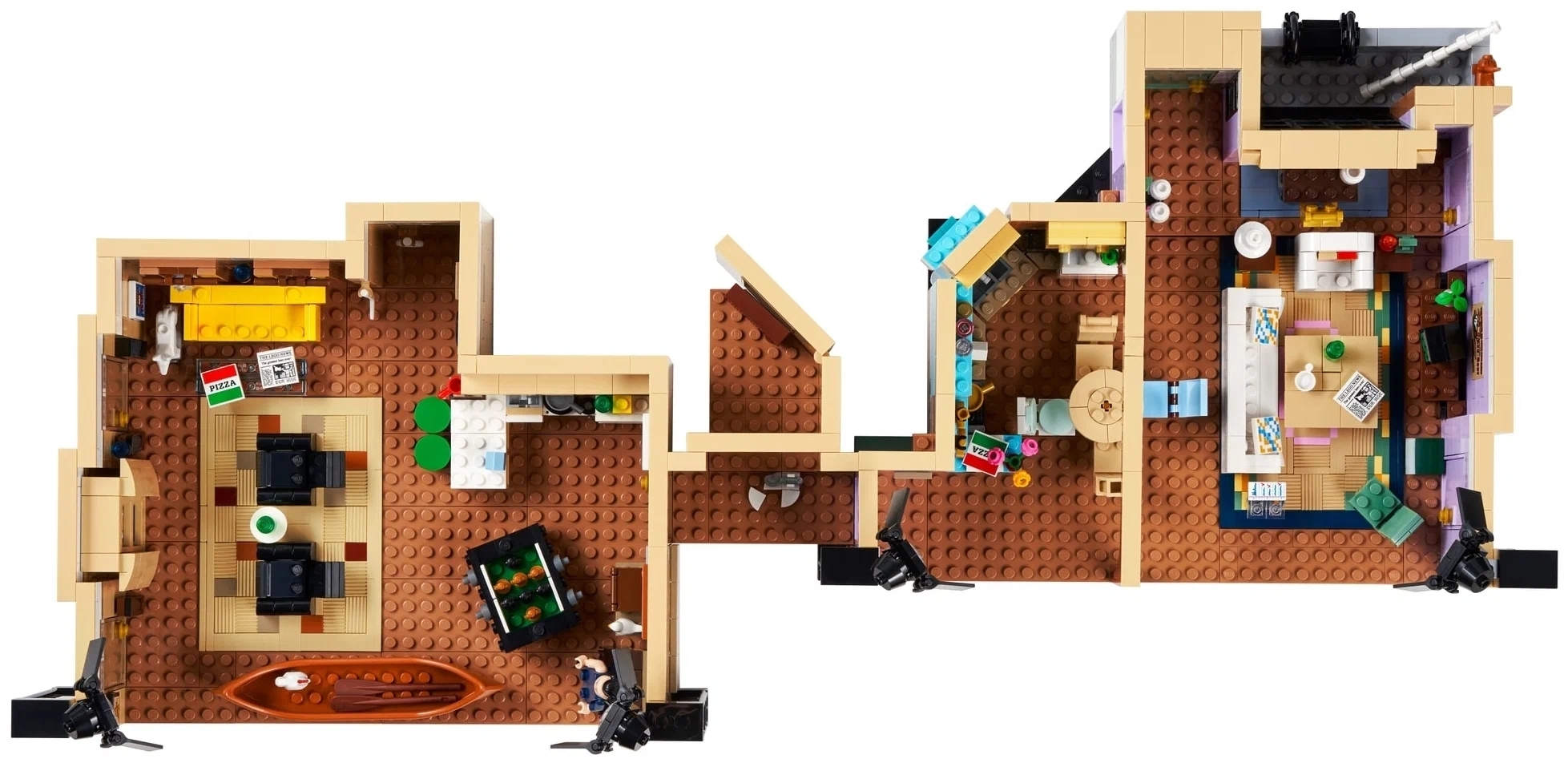 Конструктор LEGO Creator Expert 10292 Квартиры героев сериала Друзья Фото 3