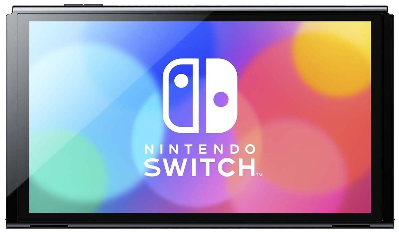 Игровая приставка Nintendo Switch (OLED model), неоновый синий/неоновый красный Фото 4