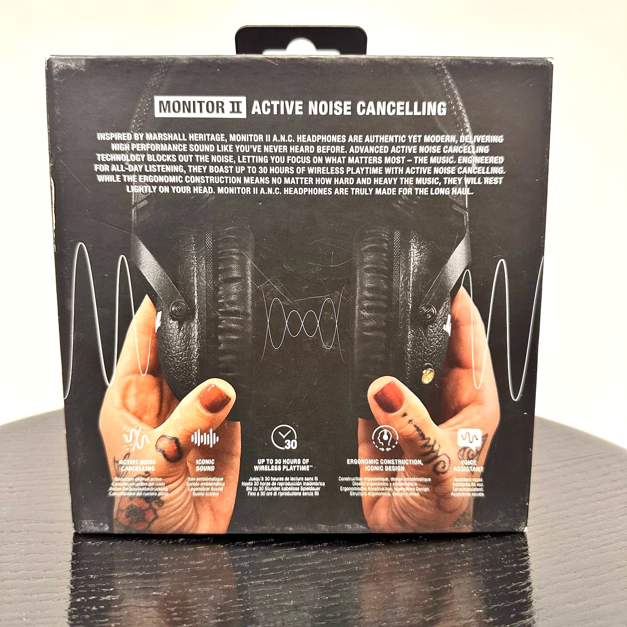 Marshall Monitor 2 A.N.C, черный Фото 5