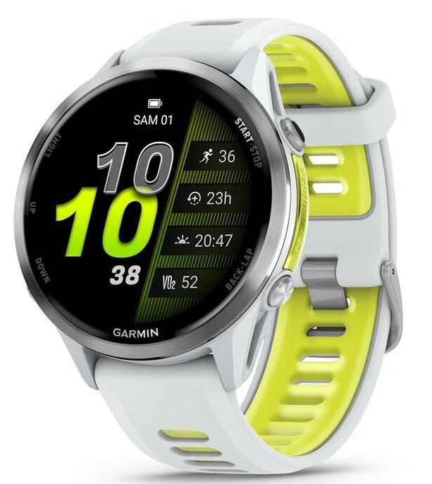 Смарт-часы Garmin Forerunner 970, Silver/White (010-02969-11) Фото 0