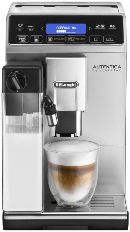 Кофемашина Delonghi Autentica Cappuccino ETAM 29.660.SB, серебристый/черный Фото 0