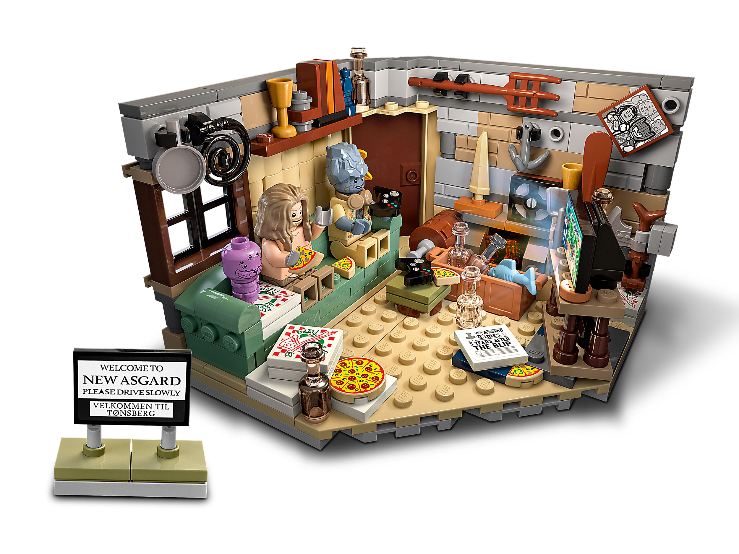 Конструктор LEGO Super Heroes 76200 Новый Асгард Бро Тора Фото 2