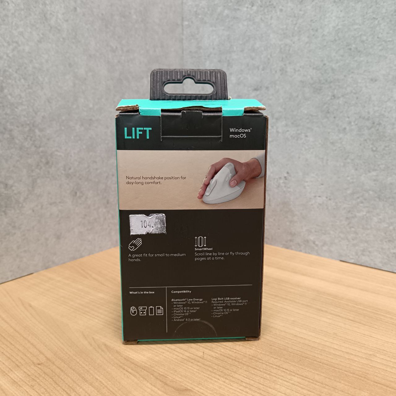 Беспроводная мышь Logitech Lift, белый Фото 4