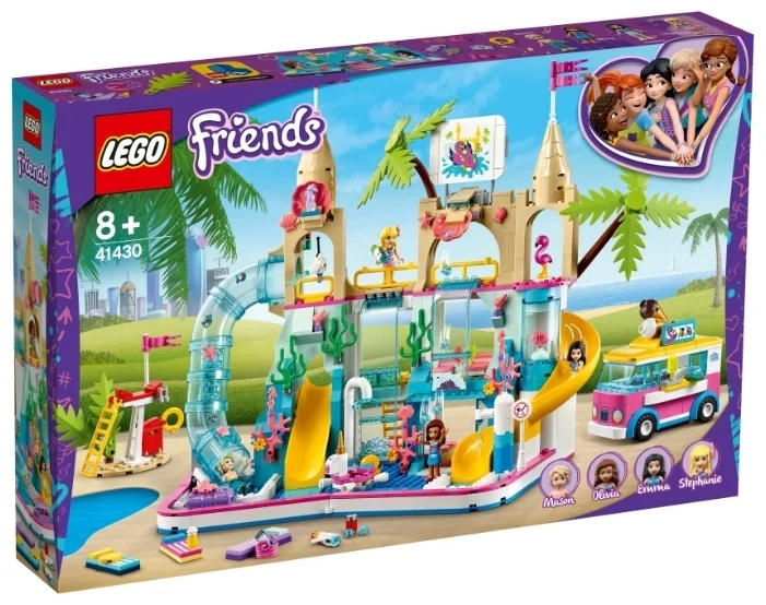 Конструктор LEGO Friends 41430 Летний аквапарк Фото 0
