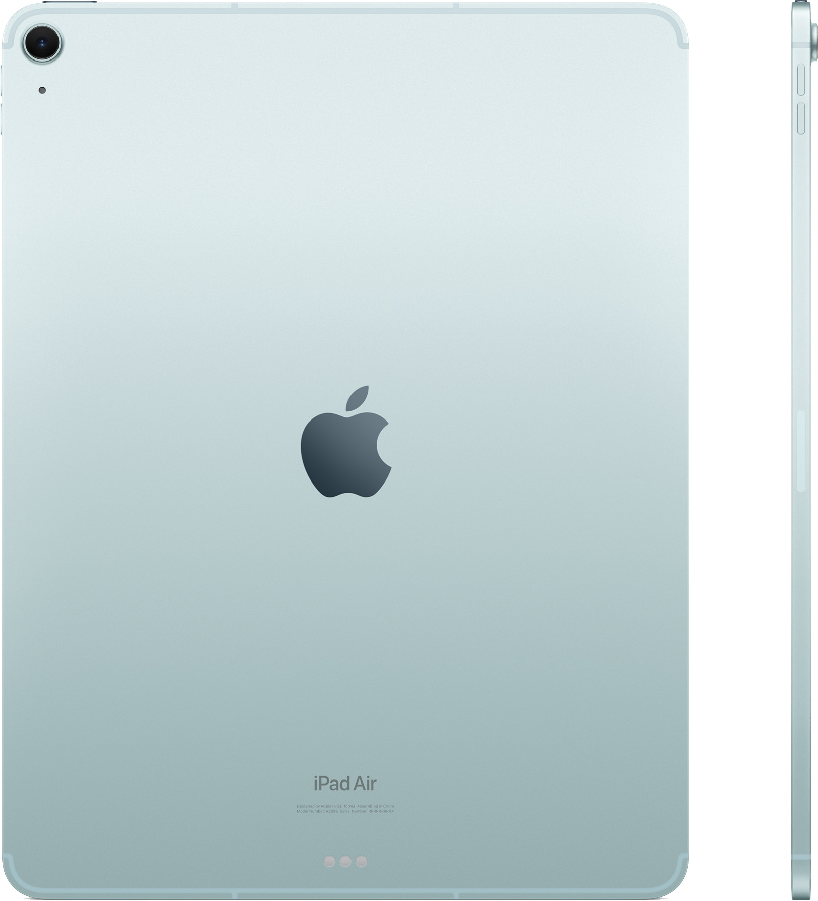Планшет Apple iPad Air 13 (2024) 128Гб Wi-Fi + Cellular, голубой Фото 1