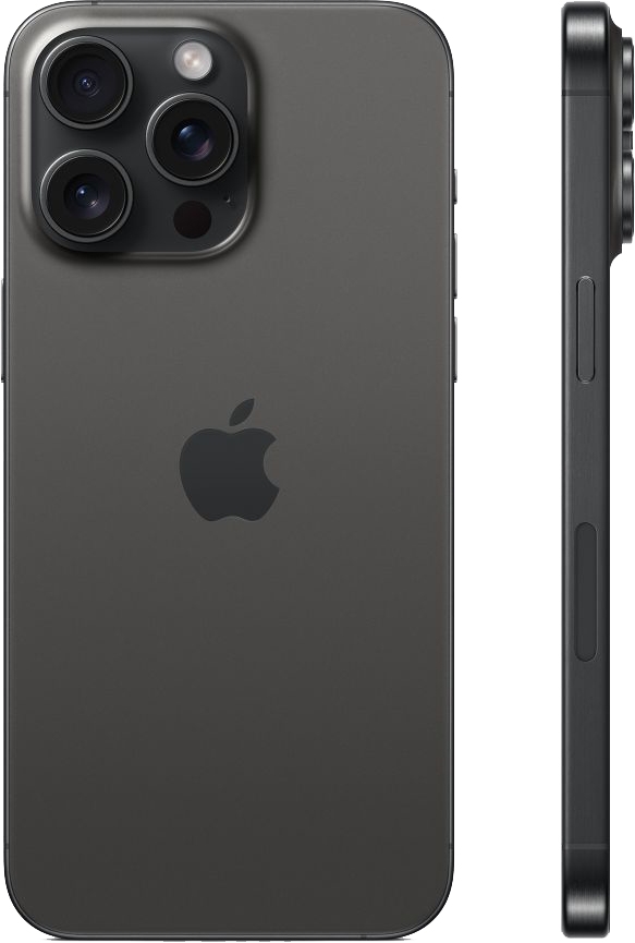 Смартфон Apple iPhone 15 Pro Max 1ТБ, Black Titanium (черный) Фото 1