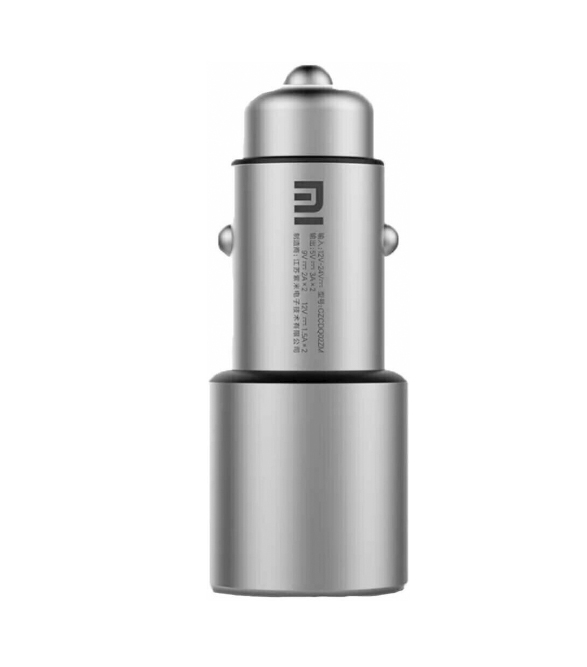 АЗУ Xiaomi Mi Car Charger QC 3.0 36W Silver (CC02CZM) Фото 1