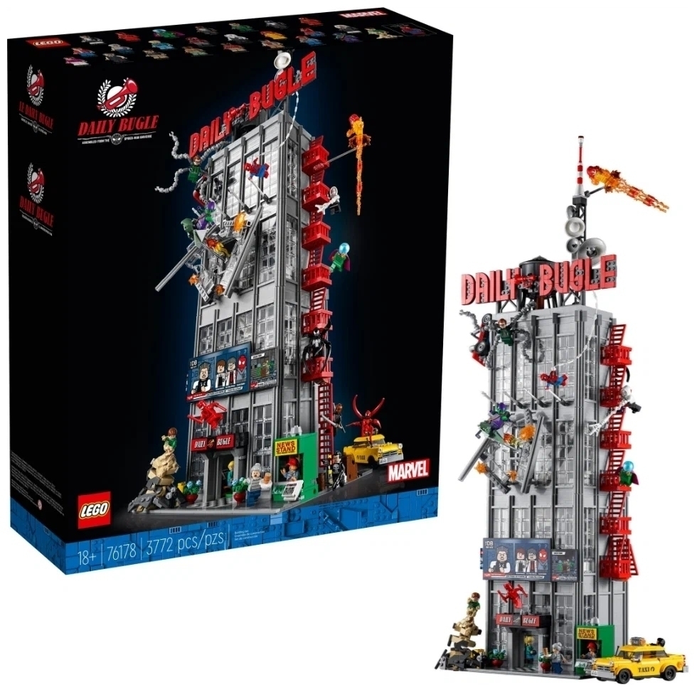 Конструктор LEGO Marvel Super Heroes 76178 Редакция «Дейли Бьюгл» Фото 2