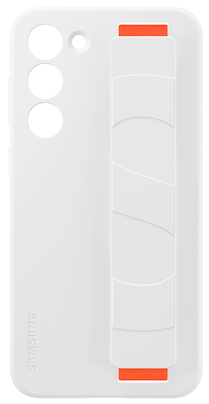 Чехол Samsung Galaxy S23+ Silicone Grip Case EF-GS916TWEGRU, белый Фото 0