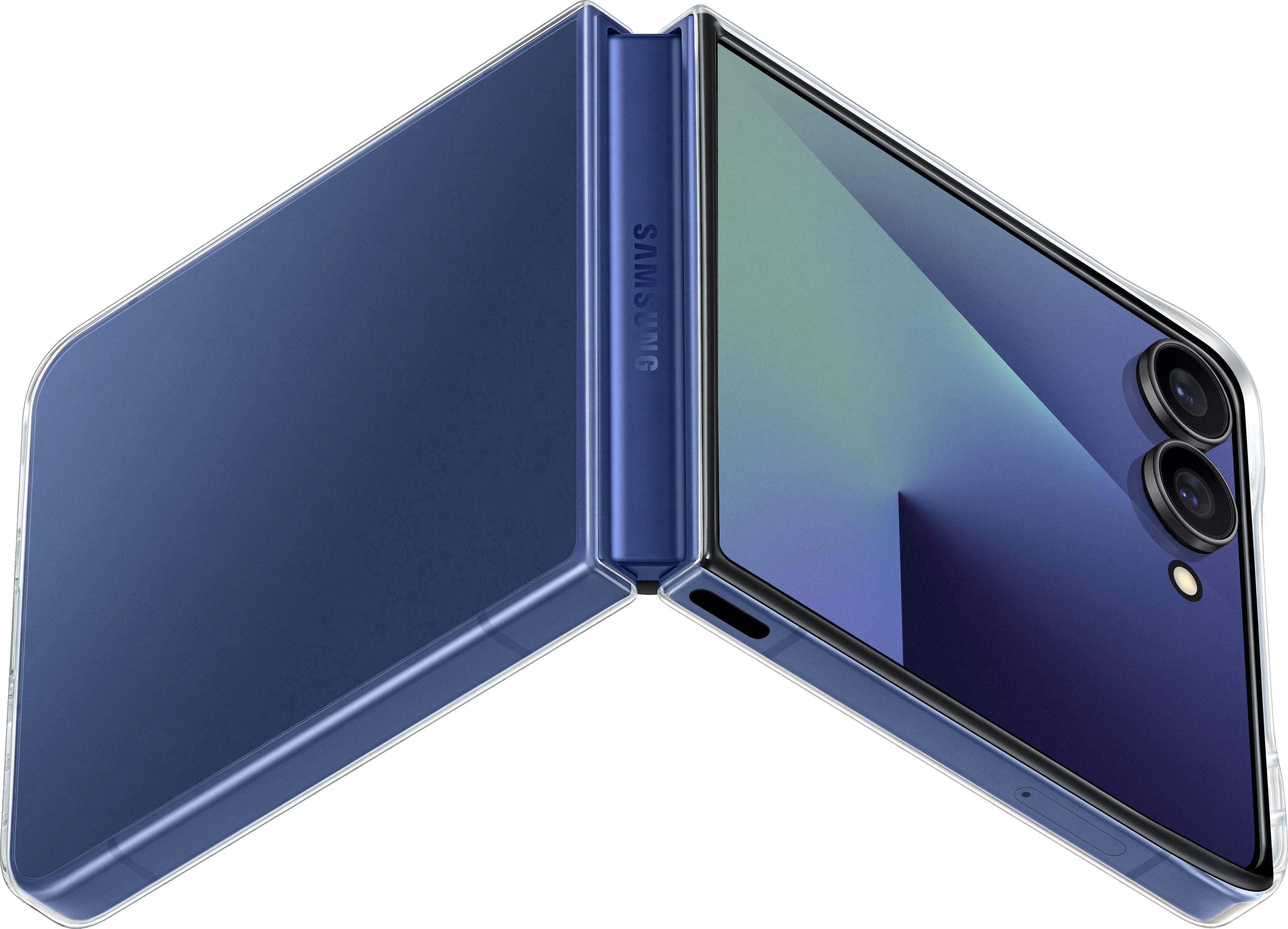 Чехол Samsung Clear Case для Galaxy Z Flip7, прозрачный (EF-AF766CTEGRU) Фото 2