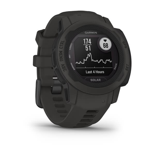 Смарт-часы  Garmin Instinct 2s Solar, черный (010-02564-00) Фото 2