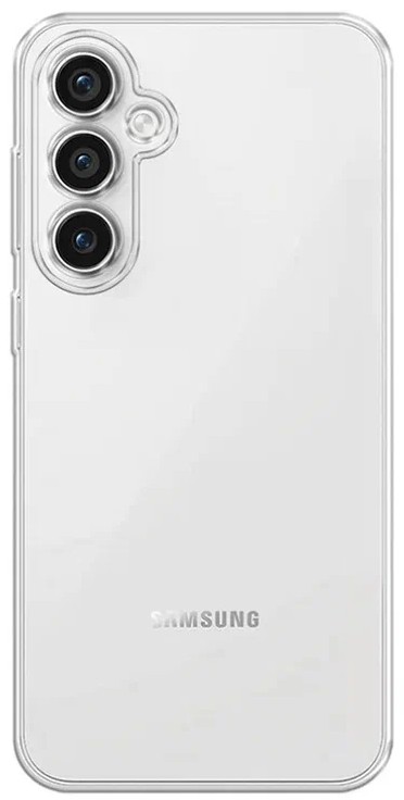Силиконовый чехол для Samsung Galaxy S23 FE, прозрачный Фото 0