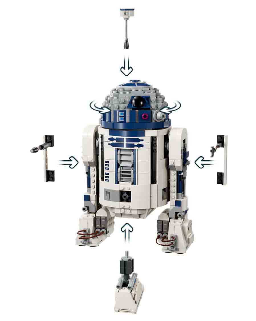 Конструктор LEGO Star Wars R2-D2 (75379) Фото 5