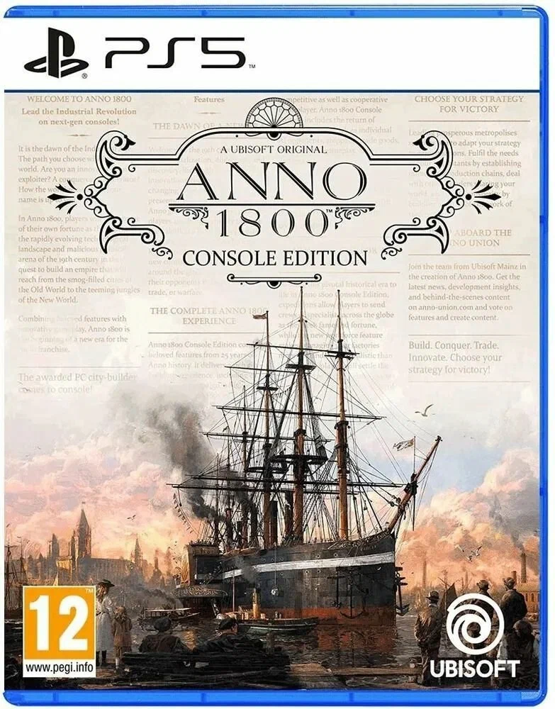 Игра Anno 1800 Console Edition для PS5, Русская версия Фото 0