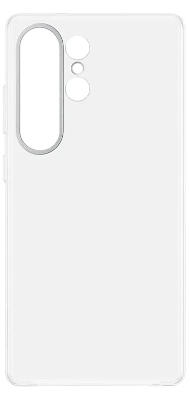 Силиконовый чехол для Samsung S25 Ultra, прозрачный Фото 0