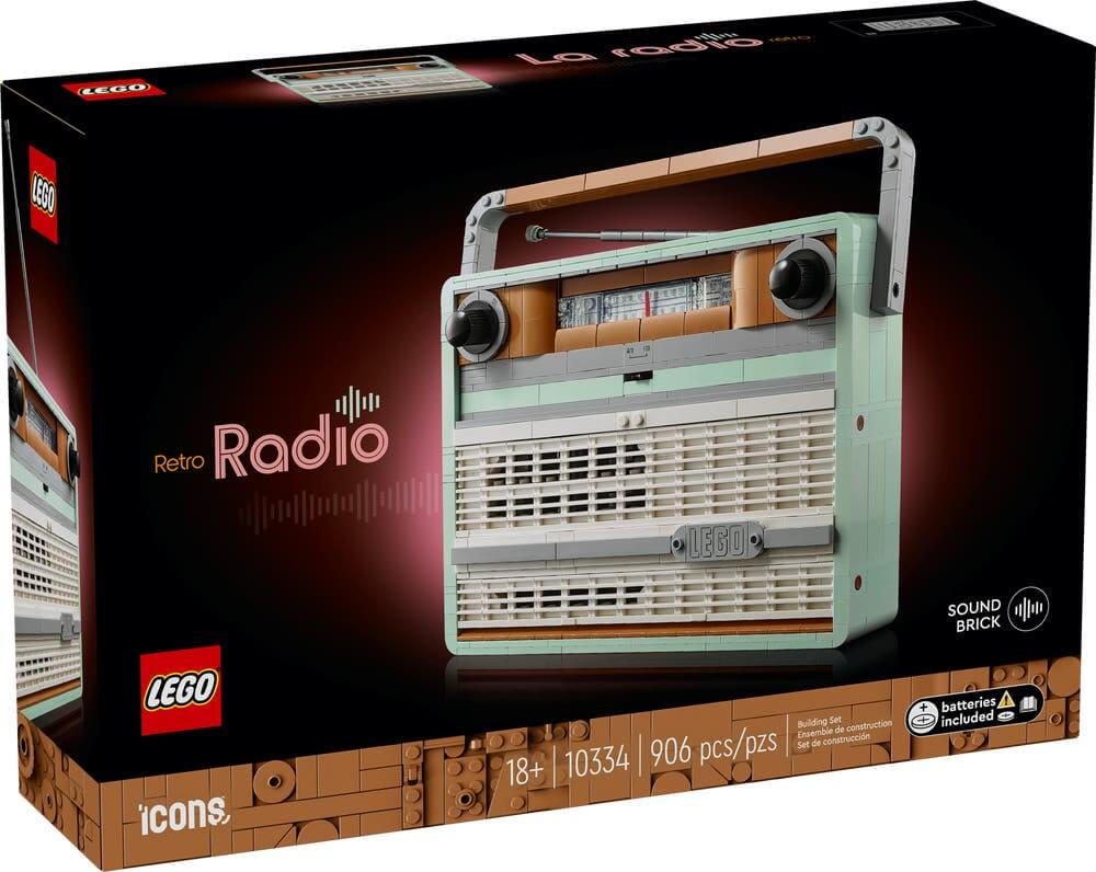 Конструктор LEGO Retro Radio (10334) Фото 0