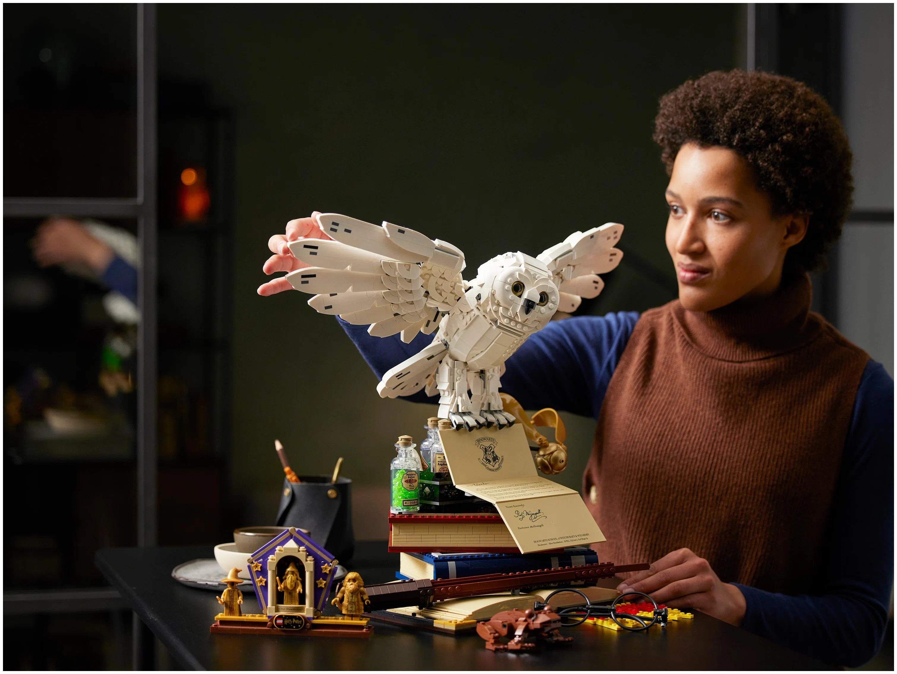 Конструктор LEGO 76391 Символы Хогвартса: коллекционное издание Фото 5