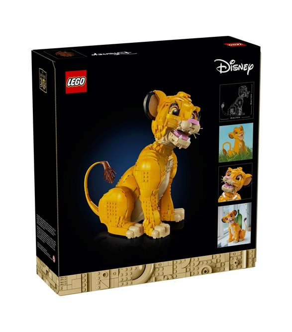 Конструктор LEGO Молодой Симба Король лев (43247) Фото 0