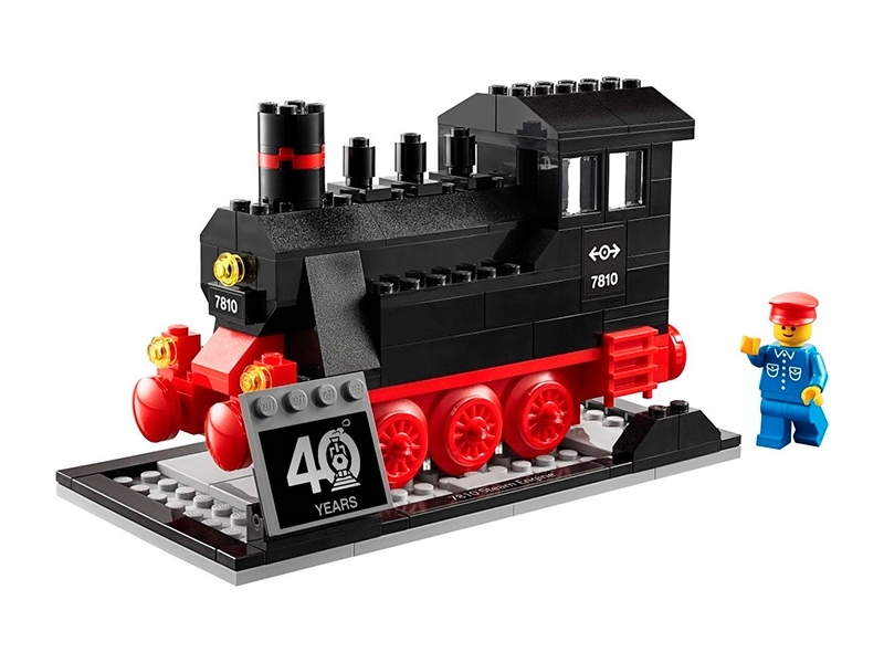 Конструктор LEGO 40370 Железная дорога LEGO: 40-летний юбилей Фото 1