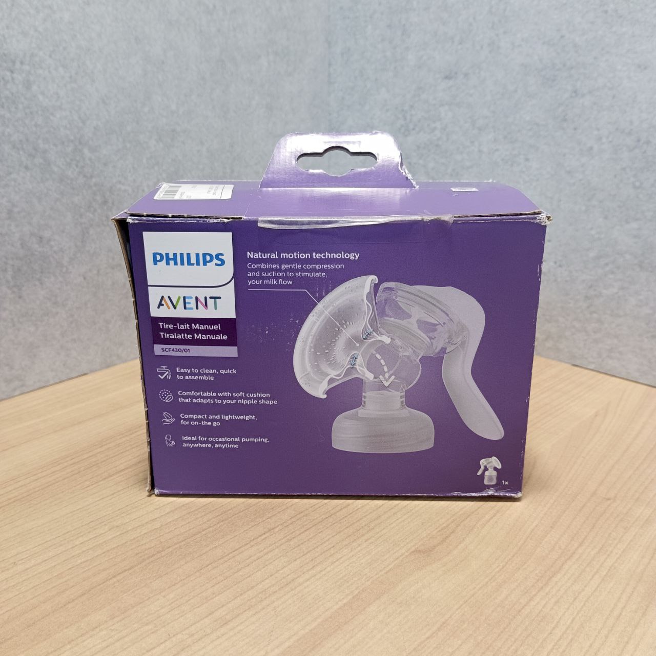 Молокоотсос Philips Avent Manual Breast Pump SCF430/01, белый Фото 2