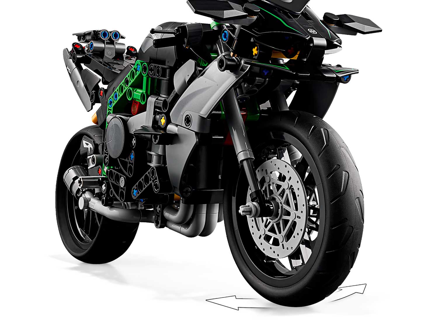 Конструктор LEGO Technic Kawasaki Ninja H2R Motorcycle (42170) Фото 4