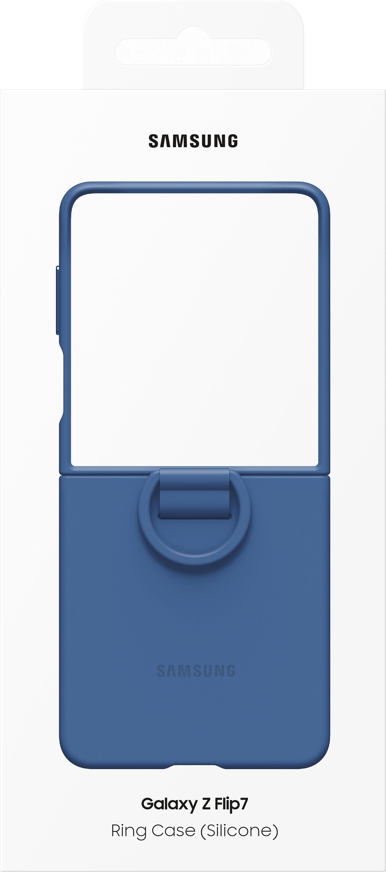 Чехол Samsung Ring Case для Galaxy Z Flip7, синий (EF-PF766TNEGRU) Фото 4