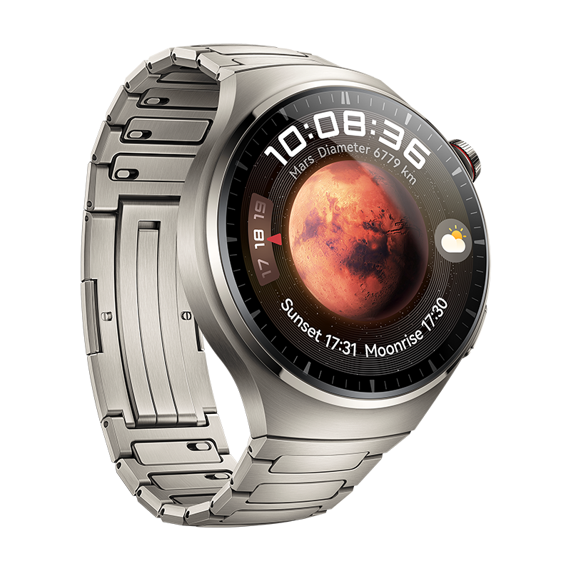 Смарт-часы HUAWEI WATCH 4 Pro, (55020APC) титановый серебристый Фото 2