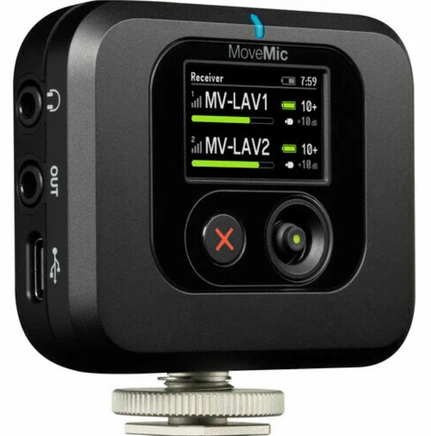 Беспроводная микрофонная система Shure MoveMic Two Receiver Kit Фото 2