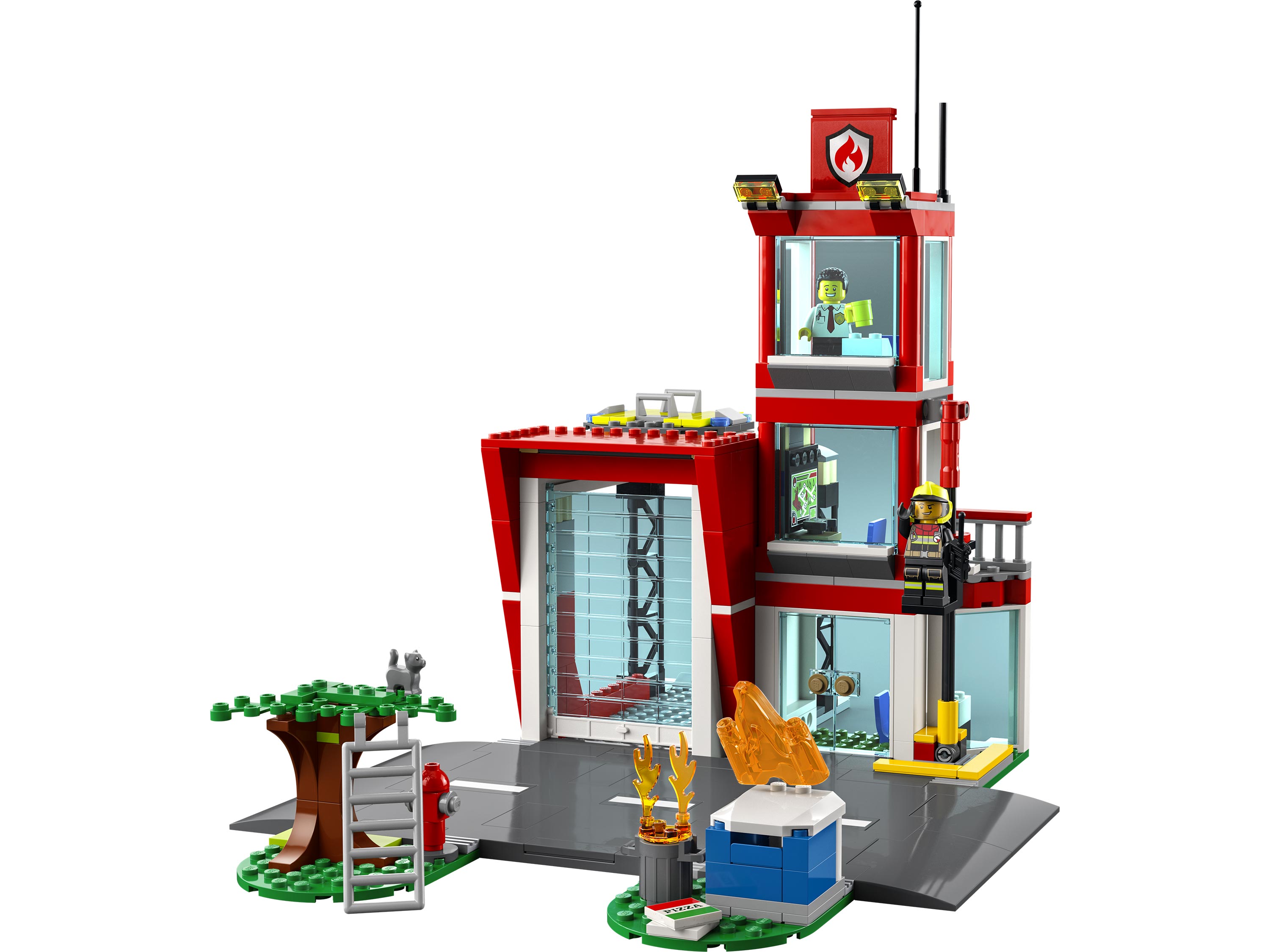 Конструктор LEGO City 60320 Пожарная часть Фото 2