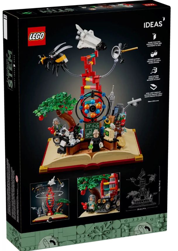 Конструктор LEGO Ideas 21355 Эволюция STEM Фото 5