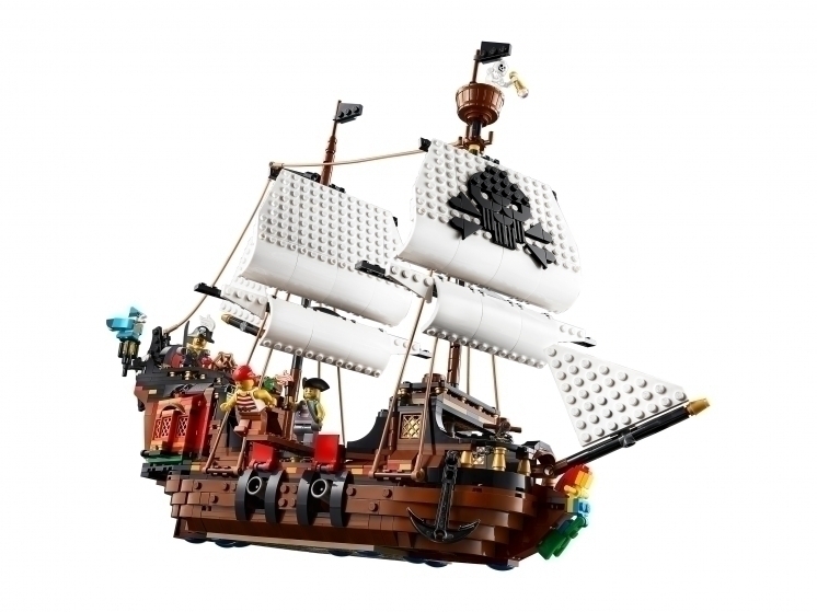 Конструктор LEGO Creator 31109 Пиратский корабль Фото 21