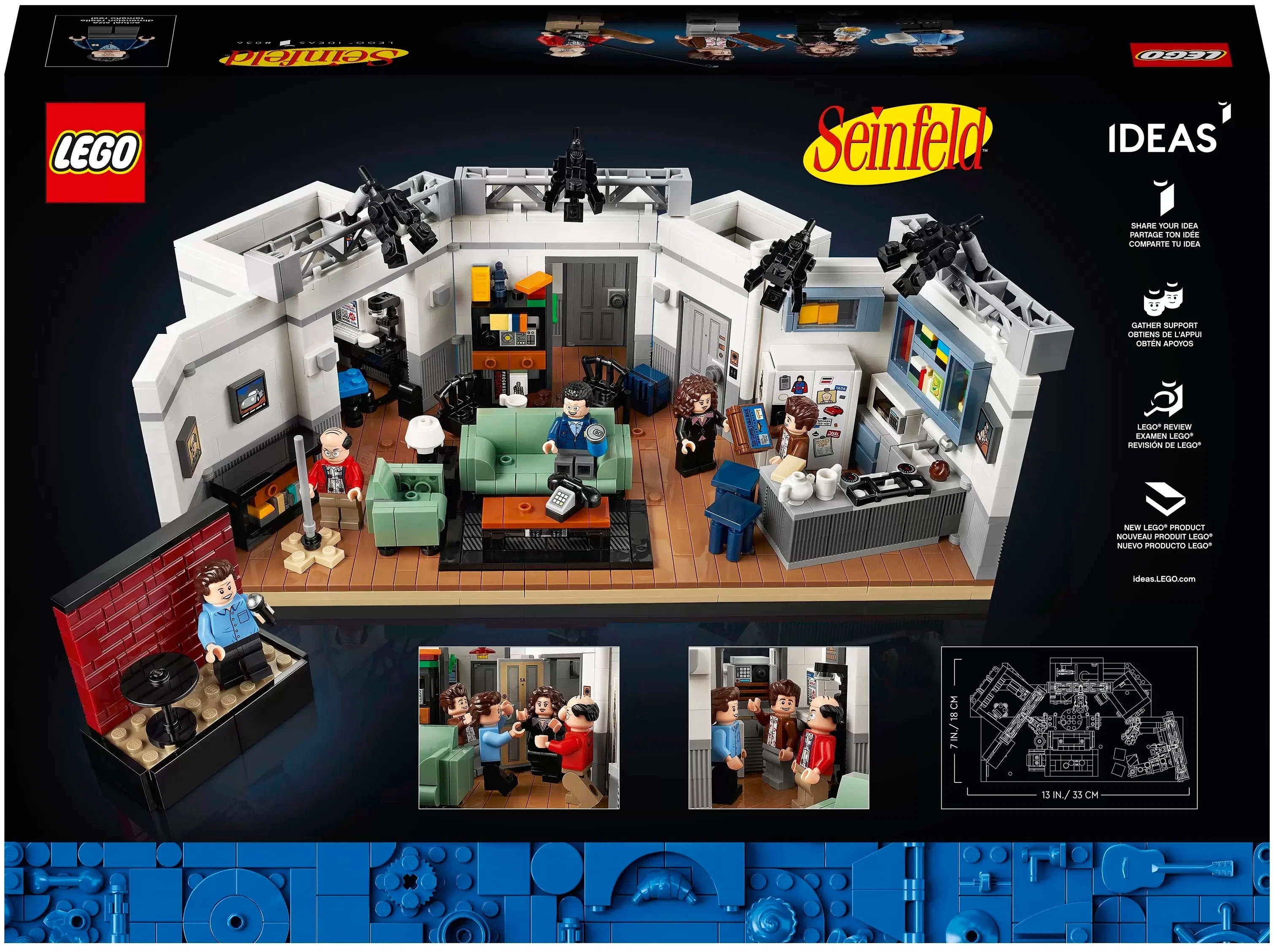 Конструктор LEGO Ideas 21328 Seinfeld, 1326 дет. Фото 6