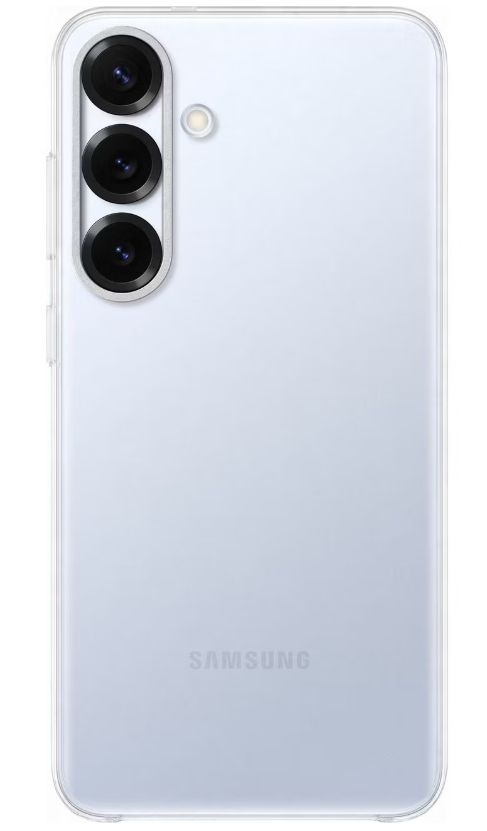 Силиконовый чехол для Samsung S25, прозрачный Фото 2