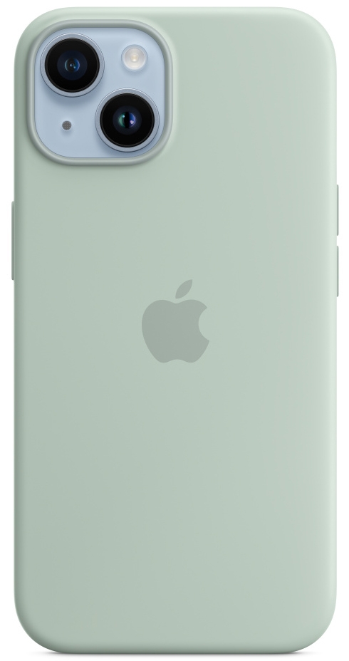 Силиконовый чехол MagSafe для iPhone 14 - Succulent (MPT13ZM/A) Фото 0