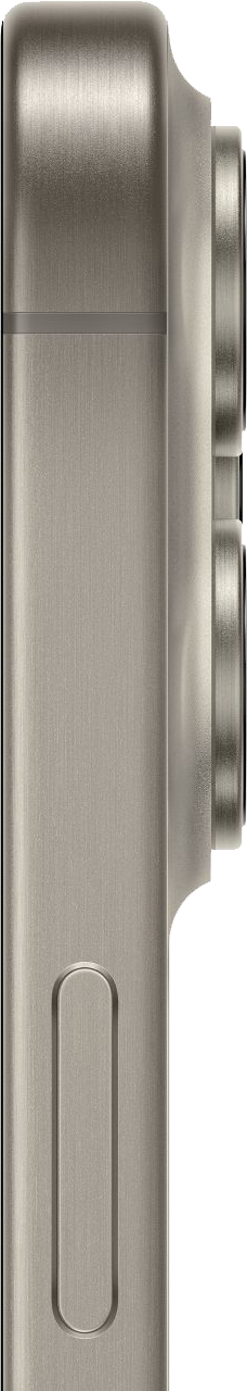 Смартфон Apple iPhone 15 Pro eSim 128Гб, Natural Titanium (серый) Фото 2