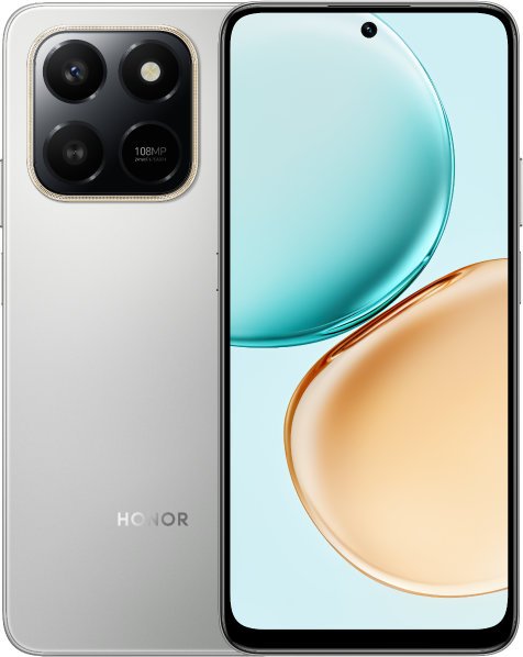 Смартфон HONOR X7d 6/128 ГБ, серый Фото 0