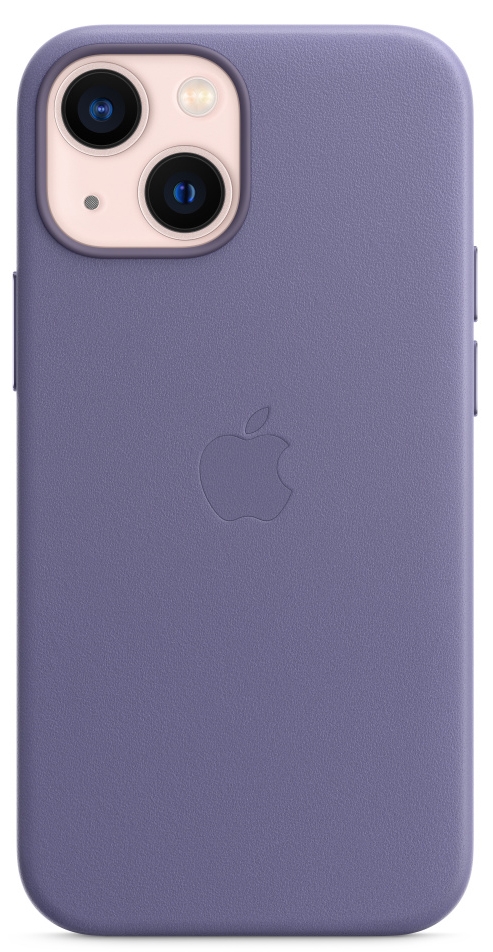 Чехол Apple для iPhone 13 mini Leather Case with MagSafe - Wisteria Фото 0