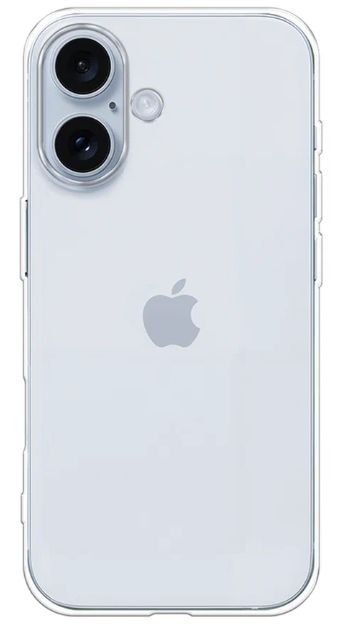 Силиконовый чехол для iPhone 17, прозрачный Фото 0