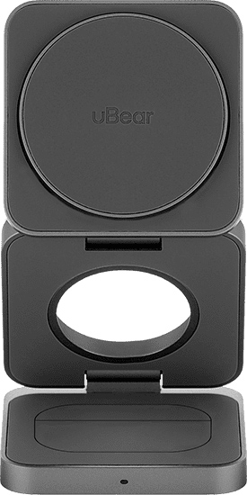 Беспроводное зарядное устройство uBear Balance, серый WL09SG31-ADM Фото 6