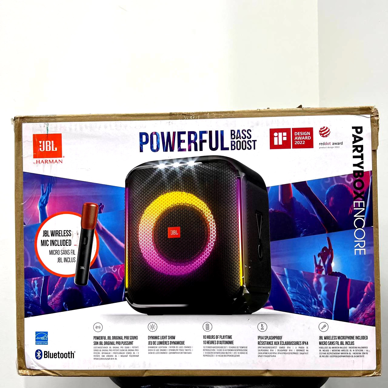 Портативная акустика JBL PartyBox Encore, черный Фото 1