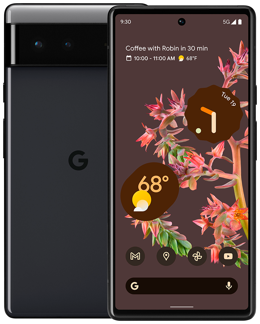 Смартфон Google Pixel 6 8/128Гб, stormy black Фото 0