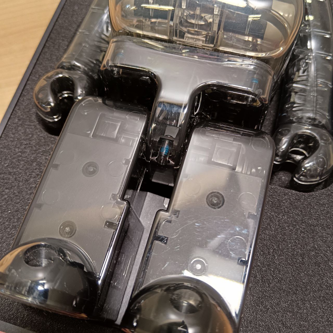 BE@RBRICK AUDIO 400% Portable Bluetooth, прозрачный черный Фото 4