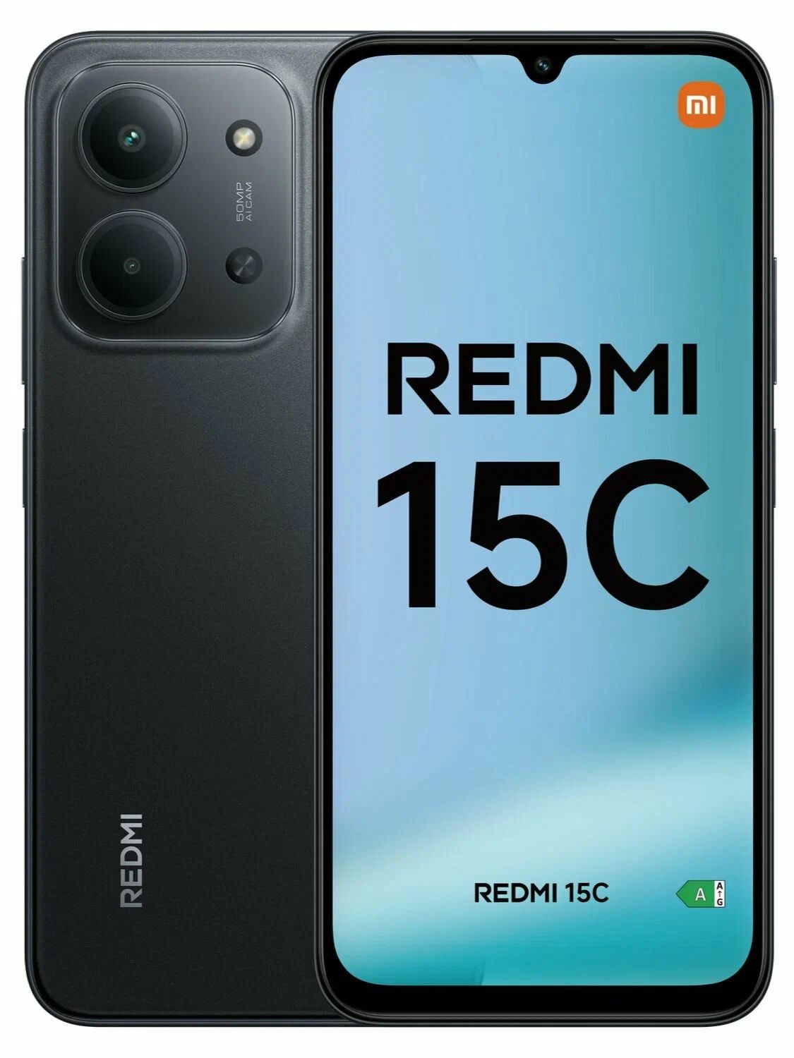 Смартфон Xiaomi Redmi 15C 4/128 Гб, черный Фото 0
