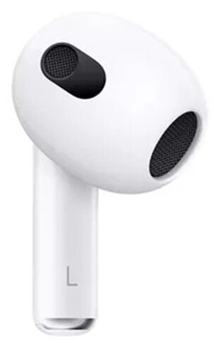 Левый наушник Apple AirPods 3 (3 го поколения) (L) белый Фото 0